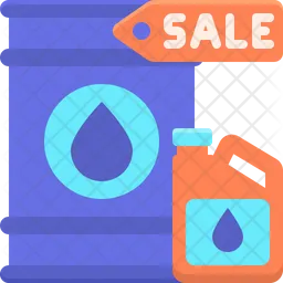 Sale Of Oil  Icon