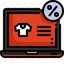 Sale On Tshirt  Icon