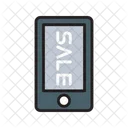 Sale Online Store Phone Sale Icon