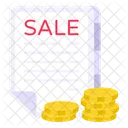 Sale Paper Document Doc Icon