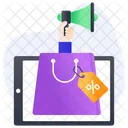Shopping Promotion Sale Promotion Online Shopping Icon