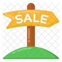 Sale Signboard Sale Board Sale Roadboard Icon
