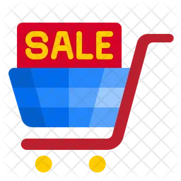Sale Shopping Cart  Icon