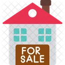 Sale Sign House Banner Icon