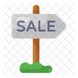 Sale Signboard  Icon