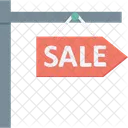 Sale Signpost Sale Guidepost Icon
