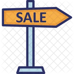 Sale Signpost  Icon