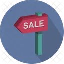 Sale Signpost Sale Guidepost Icon