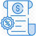 Sale slip  Icon