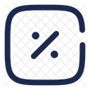 Sale Square Wallets Price Icon