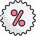 Sticker Discount Sale Icon