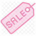 Sale Tag Duotone Line Icon Icon