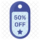 Sale Discount Tag Cut Price Icon