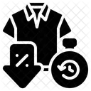 Sale Time Promotion Tshirt Icon