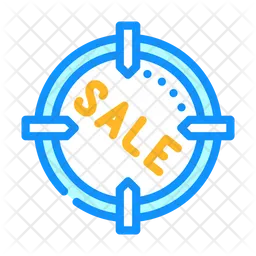 Sale Target  Icon