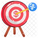 Sale Target Discount Goal Sale Goal Icon