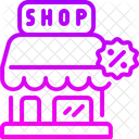 Shop Store Commerce And Shopping Icon