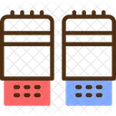 Saleiros E Pimenteiros Temperos Cozinha Ícone