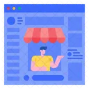 Sales Online Shopping Icon