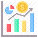 Sales Fluctuation Money Icon