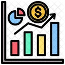 Sales Fluctuation Money Icon