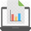 Sales Analytics Graph Icon