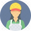 Sales Assistant Female People Employee Icon