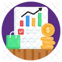 Statistics Financial Chart Chart Infographic Icon