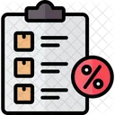 Sales Clipboard  Icon