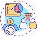 Sales Business Communication Icon