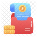 Sales Folder Accounting Finance Icon