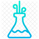 Conical Flask Experiment Chemical Icon