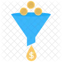 Sales Funnel Business Icon