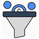 Data Funnel Data Filter Sales Funnel Icon