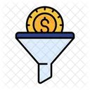 Funnel Filter Data Funnel Icon