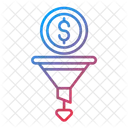 Funnel Filter Data Funnel Icon