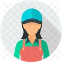 Sales Girl Avatar Boy Icon