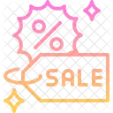 Sales Discount Coupon Icon