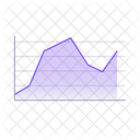 Sales Over Time Performance Revenue Icon