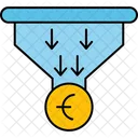 Sales Pipeline Sales Operation Revenue Channel Icon