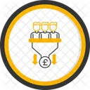 Sales Pipeline Revenue Strategy Business Development Icon