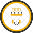 Sales Pipeline Deal Tracking Conversion Process Icon