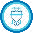 Sales Pipeline Lead Management Sales Process Icon