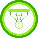 Sales Pipeline Sales Operation Revenue Channel Icon