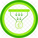 Sales Pipeline Sales Strategy Revenue Path Icon
