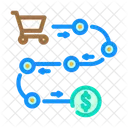 Sales Process Business Icon