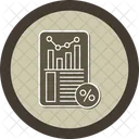 Sales Report Revenue Analysis Business Performance Icon