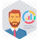 Sales Review Business Presentation Icon