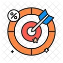 Sales Target  Icon