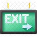 Salida de emergencia  Icono